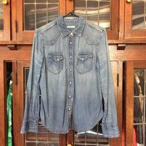 GAP Western Chambray Shirt